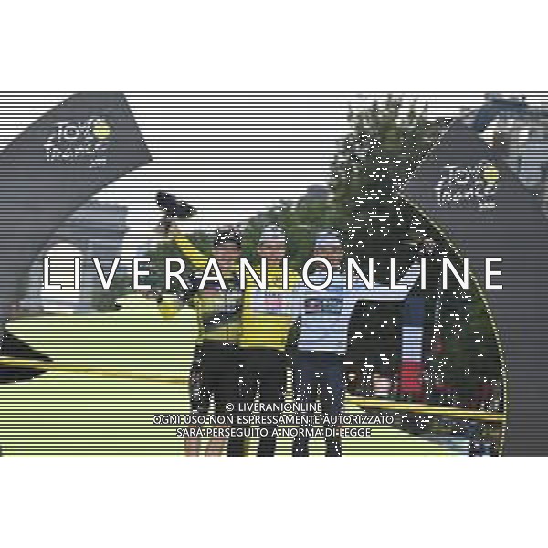 27-07-2025 Tour De France; Tappa 21 Mantes La Ville - Paris; 2025, Uae Team Emirates - Xrg; 2025, Visma - Lease A Bike; 2025, Groupama - Fdj; Pogacar, Tadej; Vingegaard, Jonas; Lipowitz, Florian; Paris; ©SIROTTI - AGENZIA ALDO LIVERANI SAS