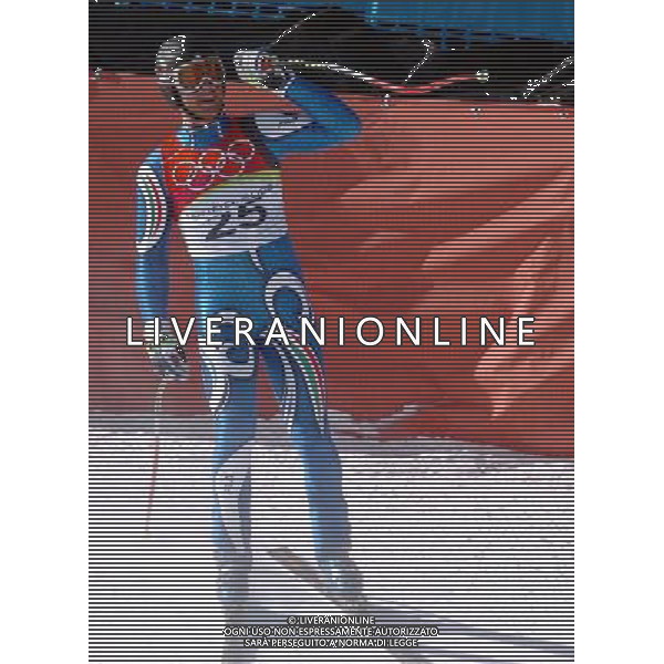 SESTRIERE 12/02/06 XX OLIMPIADI INVERNALI DISCESA LIBERA NELLA FOTO PATRIK STAUDACHER PH GIGI ARCAINI/AG.ALDO LIVERANI