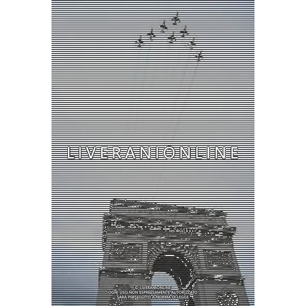 27-07-2025 Tour De France; Tappa 21 Mantes La Ville - Paris; Frecce, Tricolori; Paris - Arc De Triomphe; ©SIROTTI - AGENZIA ALDO LIVERANI SAS