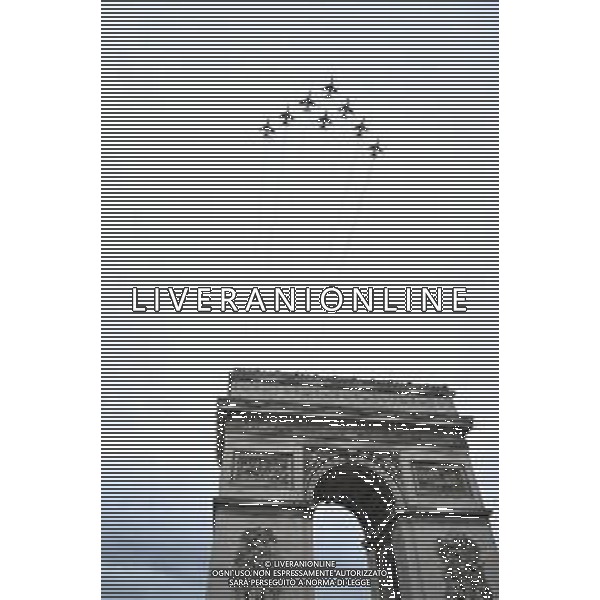 27-07-2025 Tour De France; Tappa 21 Mantes La Ville - Paris; Frecce, Tricolori; Paris - Arc De Triomphe; ©SIROTTI - AGENZIA ALDO LIVERANI SAS