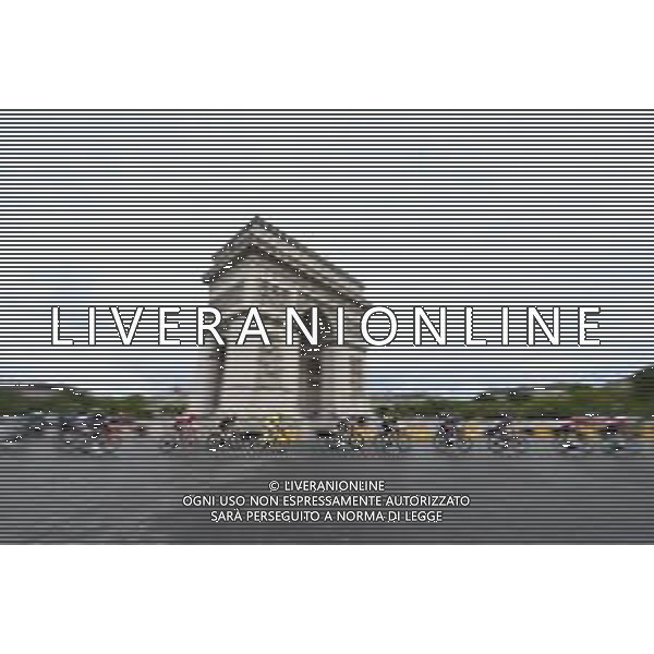 27-07-2025 Tour De France; Tappa 21 Mantes La Ville - Paris; 2025, Uae Team Emirates - Xrg; Pogacar, Tadej; Paris - Arc De Triomphe; ©SIROTTI - AGENZIA ALDO LIVERANI SAS