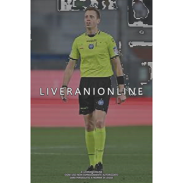 TVRG Como vs Ajax nella foto l\'arbitro Kevin Bonacina di Bergamo Como 27-07-2025 Stadio Giuseppe Sinigaglia Finale torneo Como Cup - amichevole precampionato foto Roberto Garavaglia/Agenzia Aldo Liverani sas