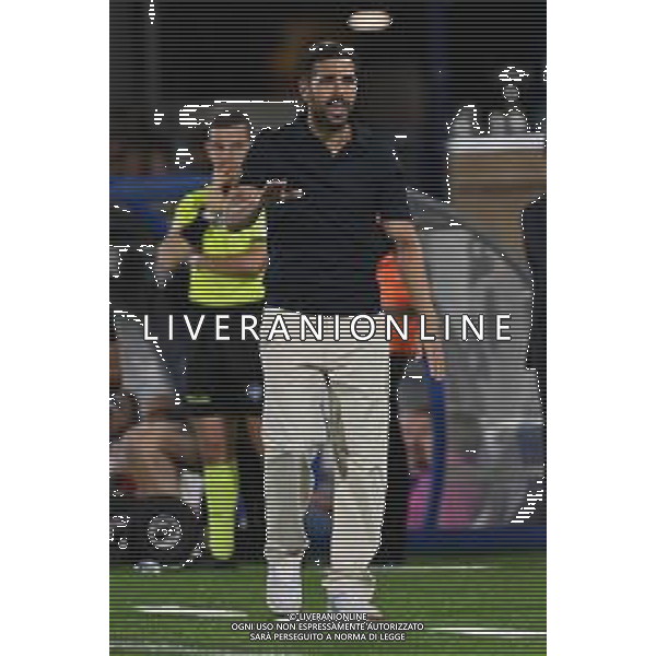 TVRG Como vs Ajax nella foto Cesc Fabregas allenatore Como Como 27-07-2025 Stadio Giuseppe Sinigaglia Finale torneo Como Cup - amichevole precampionato foto Roberto Garavaglia/Agenzia Aldo Liverani sas