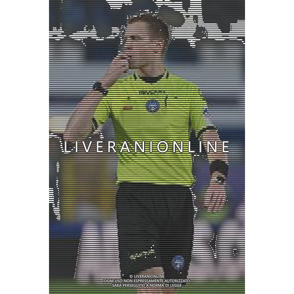 TVRG Como vs Ajax nella foto l\'arbitro Kevin Bonacina di Bergamo Como 27-07-2025 Stadio Giuseppe Sinigaglia Finale torneo Como Cup - amichevole precampionato foto Roberto Garavaglia/Agenzia Aldo Liverani sas