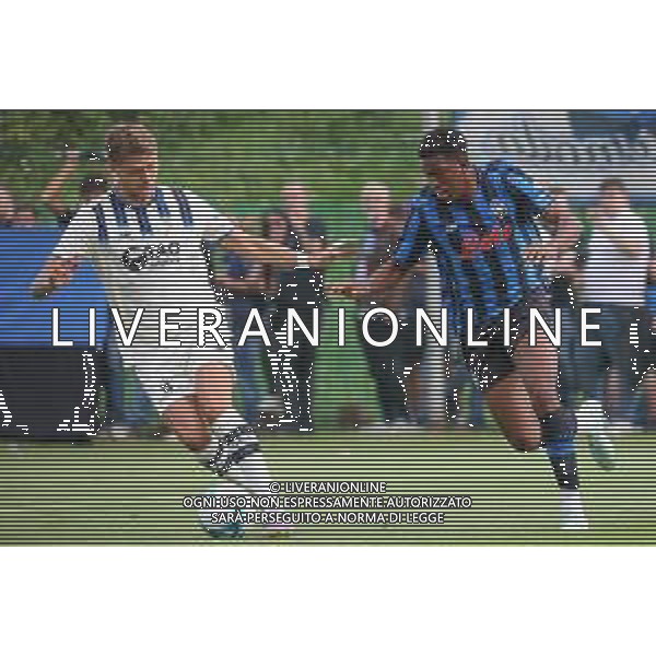 Atalanta vs Atalanta U23 Nella foto Honest Ahanor e Edoardo Lonardo Centro sportivo comunale Clusone (BG) Foto Roberta Corradin/Agenzia Aldo Liverani sas- AGENZIA ALDO LIVERANI SAS