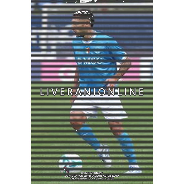 NAPOLI - CATANZARO Amichevole Precampionato DIMARO 26.07.2025 Nella foto: Luis Hasa Foto Mosca, Ag Liverani- AGENZIA ALDO LIVERANI SAS