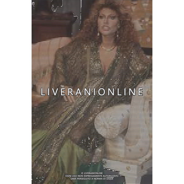 DIAP-RETROSPETTIVA ALIDA CHELLI ATTRICE NELLA FOTO ALIDA CHELLI NELLA TRASMISSIONE TELEVISIVA “METROPOLIS “ NELL\'ANNO 1985 FOTO EDGARDO DELLA SCORCIOSA-AG ALDO LIVERANI SAS