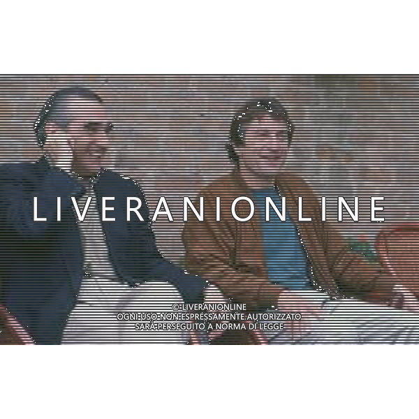 DIAP-RETROSPETTIVA MARTIN SCORZESE REGISTA NELLA FOTO MARTIN SCORZESE CON ROBERT DE NIRO E RAY LIOTTA A VENEZIA NELL\'ANNO 1990 AG ALDO LIVERANI SAS