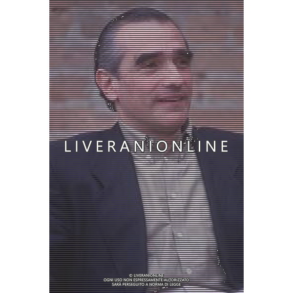 DIAP-RETROSPETTIVA MARTIN SCORZESE REGISTA NELLA FOTO MARTIN SCORZESE A VENEZIA NELL\'ANNO 1990 AG ALDO LIVERANI SAS