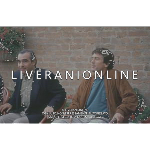DIAP-RETROSPETTIVA MARTIN SCORZESE REGISTA NELLA FOTO MARTIN SCORZESE CON ROBERT DE NIRO E RAY LIOTTA A VENEZIA NELL\'ANNO 1990 AG ALDO LIVERANI SAS
