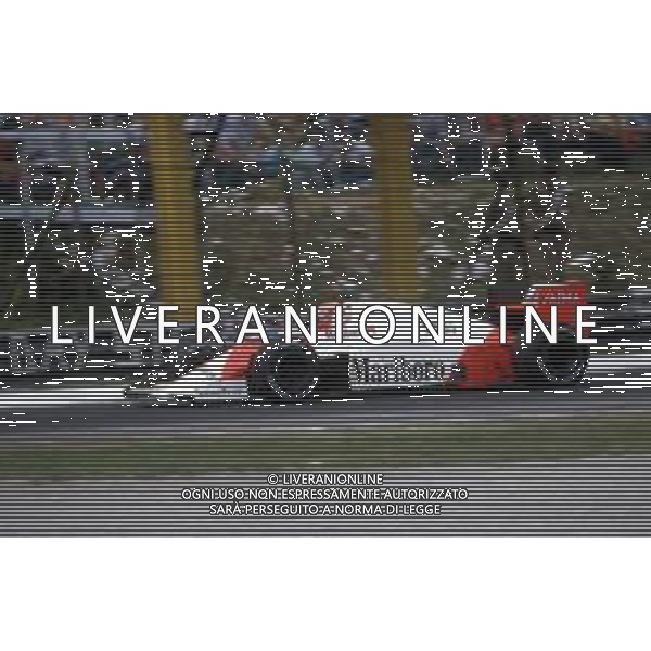 DIAP-RETROSPETTIVA NIKI LAUDA PILOTA F1 NELLA FOTO NIKI LAUDA NELL\'ANNO 1985 AG ALDO LIVERANI SAS