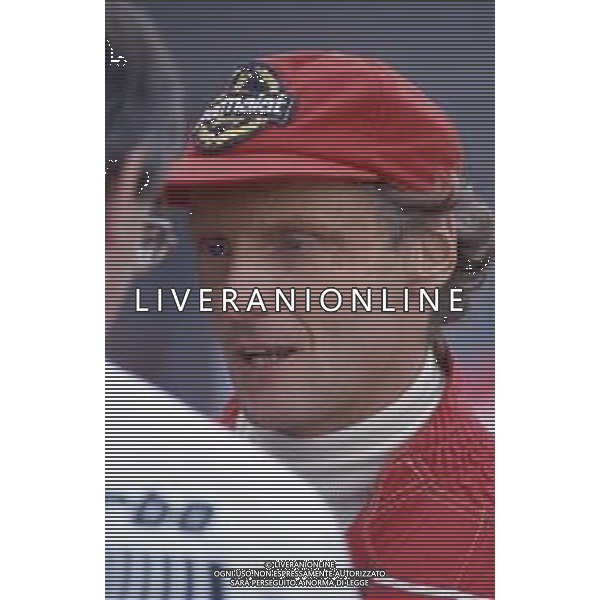 DIAP-RETROSPETTIVA NIKI LAUDA PILOTA F1 NELLA FOTO NIKI LAUDA NELL\'ANNO 1985 AG ALDO LIVERANI SAS