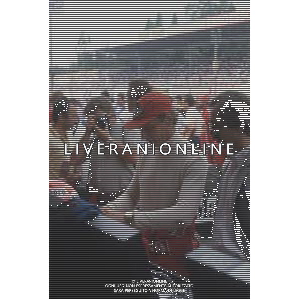 DIAP-RETROSPETTIVA NIKI LAUDA PILOTA F1 NELLA FOTO NIKI LAUDA NELL\'ANNO 1985 AG ALDO LIVERANI SAS