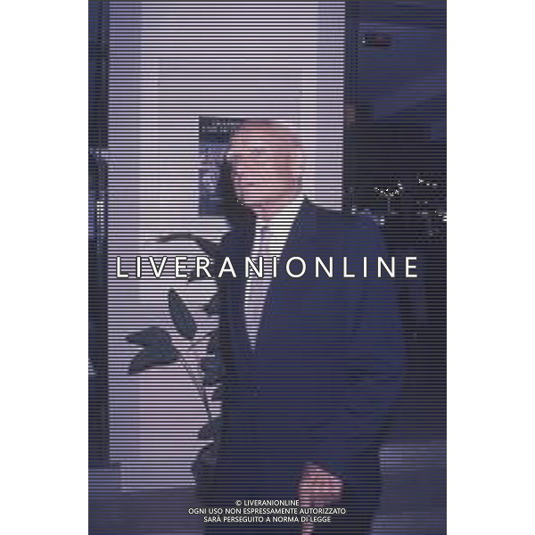 DIAP-RETROSPETTIVA ALBERTO MORAVIA SCRITTORE NELLA FOTO ALBERTO MORAVIA A VENEZIA NELL\'ANNO 1988 AG ALDO LIVERANI SAS