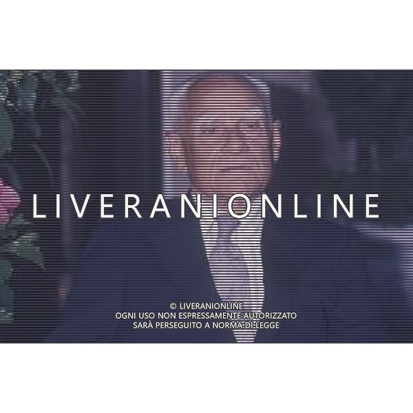DIAP-RETROSPETTIVA ALBERTO MORAVIA SCRITTORE NELLA FOTO ALBERTO MORAVIA A VENEZIA NELL\'ANNO 1988 AG ALDO LIVERANI SAS