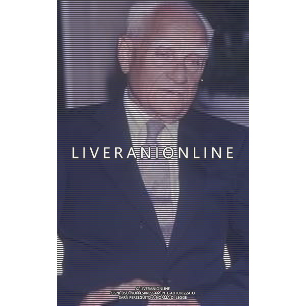 DIAP-RETROSPETTIVA ALBERTO MORAVIA SCRITTORE NELLA FOTO ALBERTO MORAVIA A VENEZIA NELL\'ANNO 1988 AG ALDO LIVERANI SAS