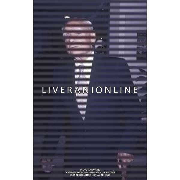 DIAP-RETROSPETTIVA ALBERTO MORAVIA SCRITTORE NELLA FOTO ALBERTO MORAVIA A VENEZIA NELL\'ANNO 1988 AG ALDO LIVERANI SAS