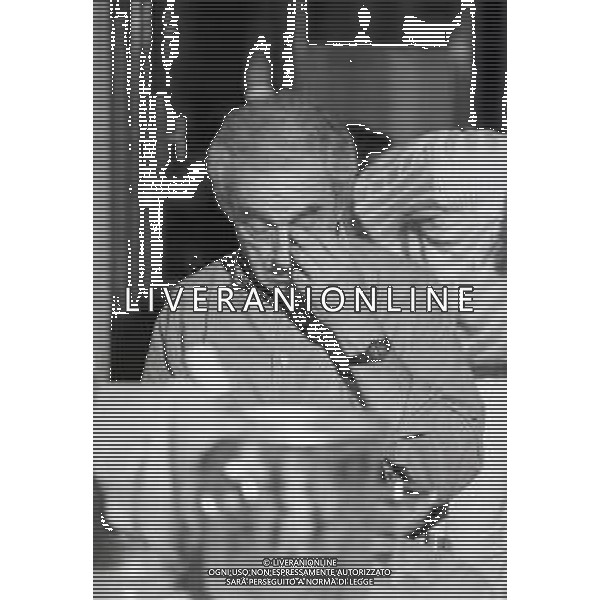 NEG-RETROSPETTIVA MICHELANGELO ANTONIONI REGISTA NELLA FOTO MICHELANGELO ANTONIONI A RIMINI NELL\'ANNO 1985 AG ALDO LIVERANI SAS