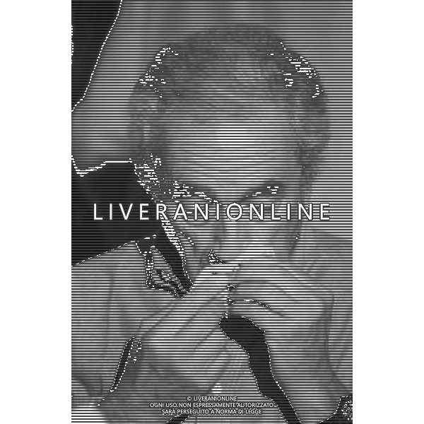 NEG-RETROSPETTIVA MICHELANGELO ANTONIONI REGISTA NELLA FOTO MICHELANGELO ANTONIONI A RIMINI NELL\'ANNO 1985 AG ALDO LIVERANI SAS