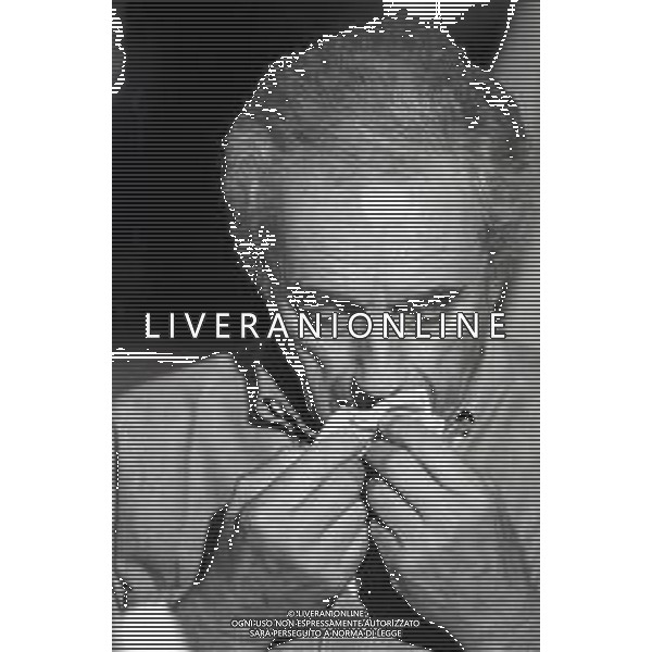 NEG-RETROSPETTIVA MICHELANGELO ANTONIONI REGISTA NELLA FOTO MICHELANGELO ANTONIONI A RIMINI NELL\'ANNO 1985 AG ALDO LIVERANI SAS