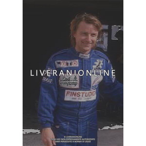 DIAP-RETROSPETTIVA RENE\' ARNOUX PILOTA F1 NELLA FOTO RENE\'ARNOUX PILOTA F1 NELL\'ANNO 1986 AG CONTROLUCE-AG ALDO LIVERANI SAS