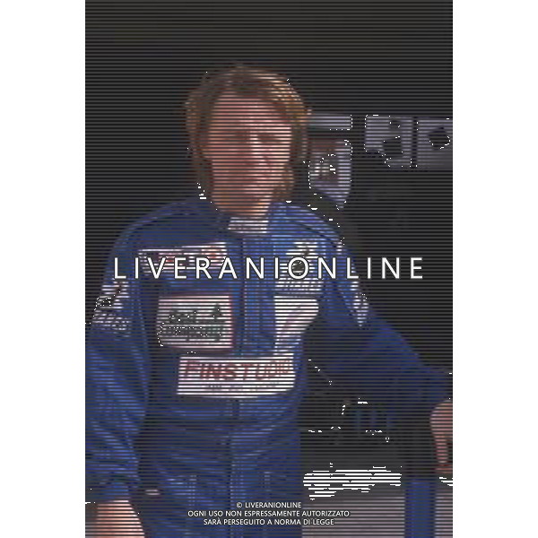 DIAP-RETROSPETTIVA RENE\' ARNOUX PILOTA F1 NELLA FOTO RENE\'ARNOUX PILOTA F1 NELL\'ANNO 1986 AG CONTROLUCE-AG ALDO LIVERANI SAS