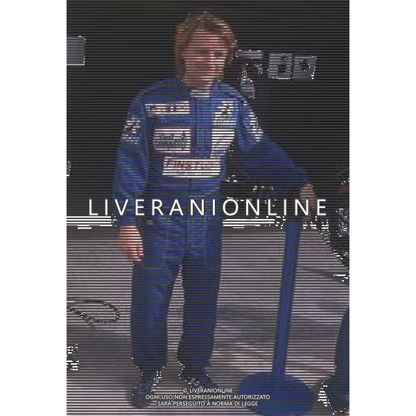 DIAP-RETROSPETTIVA RENE\' ARNOUX PILOTA F1 NELLA FOTO RENE\'ARNOUX PILOTA F1 NELL\'ANNO 1986 AG CONTROLUCE-AG ALDO LIVERANI SAS