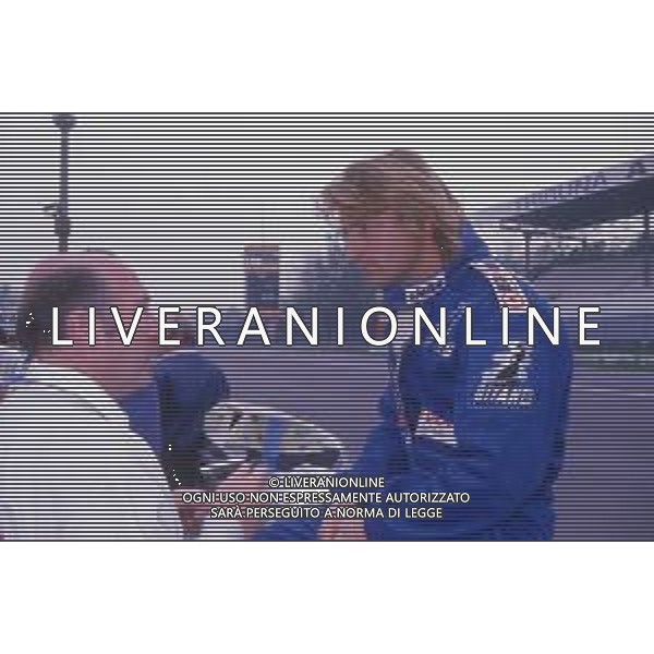 DIAP-RETROSPETTIVA RENE\' ARNOUX PILOTA F1 NELLA FOTO RENE\'ARNOUX PILOTA F1 NELL\'ANNO 1986 AG CONTROLUCE-AG ALDO LIVERANI SAS