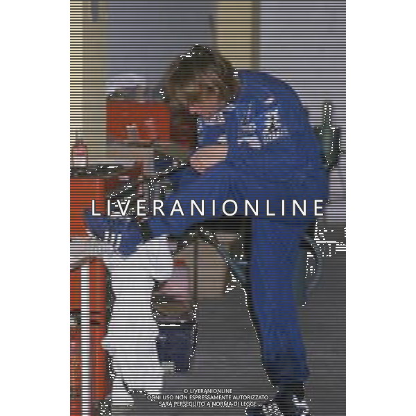 DIAP-RETROSPETTIVA RENE\' ARNOUX PILOTA F1 NELLA FOTO RENE\'ARNOUX PILOTA F1 NELL\'ANNO 1988 AG CONTROLUCE-AG ALDO LIVERANI SAS