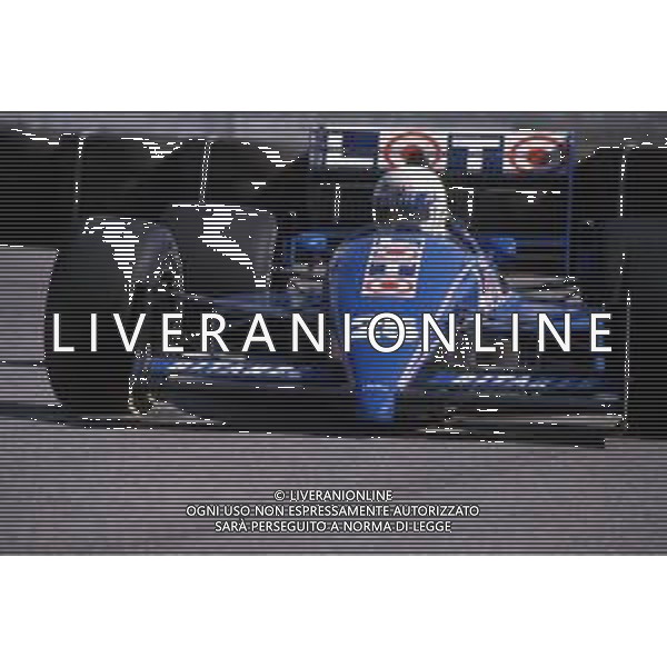 DIAP-RETROSPETTIVA RENE\' ARNOUX PILOTA F1 NELLA FOTO RENE\'ARNOUX PILOTA F1 NELL\'ANNO 1988 AG CONTROLUCE-AG ALDO LIVERANI SAS