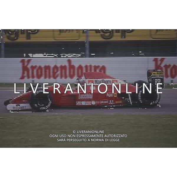 DIAP-RETROSPETTIVA LEHTO JARVI PILOTA F1 NELLA FOTO JARVI LEHTO NELL\'ANNO 1991 AG CONTROLUCA-AG ALDO LIVERANI SAS