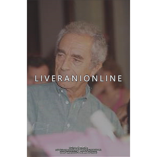 NEG-RETROSPETTIVA MICHELANGELO ANTONIONI REGISTA NELLA FOTO MICHELANGELO ANTONIONI A RIMINI NELL\'ANNO 1985 AG ALDO LIVERANI SAS