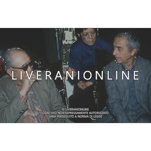 DIAP-RETROSPETTIVA MICHELANGELO ANTONIONI REGISTA NELLA FOTO MICHELANGELO ANTONIONI A VENEZIA NELL\'ANNO 1985 AG ALDO LIVERANI SAS