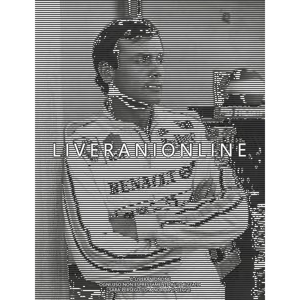 DIAP-RETROSPETTIVA PATRICK TAMBAY PILOTA F1 NELLA FOTO PATRICK TAMBAY NELL\'ANNO 1985 AG ALDO LIVERANI SAS