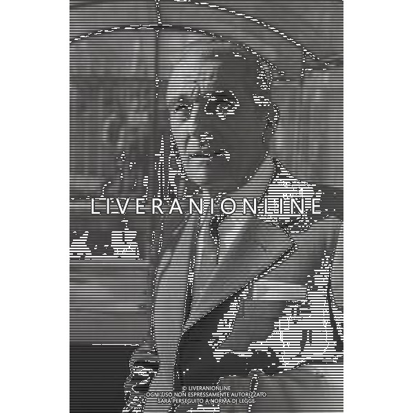 NEG-RETROSPETTIVA DINO VIOLA PRESIDENTE ROMA CALCIO NELLA FOTO DINO VIOLA PRESIDENTE DELLA ROMA CALCIO NELL\'ANNO 1980 A SAN SIRO AG ALDO LIVERANI SAS