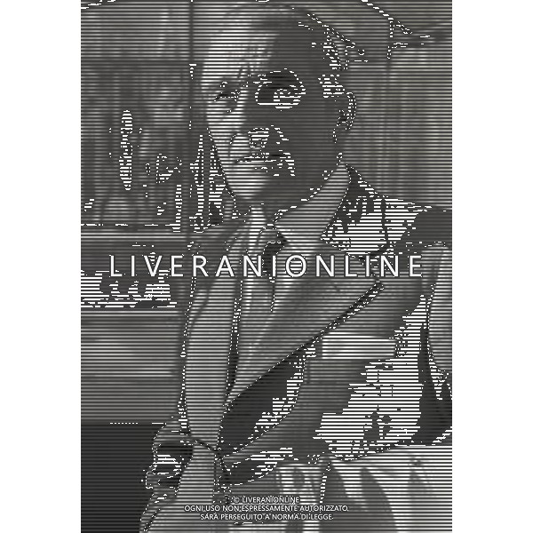 NEG-RETROSPETTIVA DINO VIOLA PRESIDENTE ROMA CALCIO NELLA FOTO DINO VIOLA PRESIDENTE DELLA ROMA CALCIO NELL\'ANNO 1980 A SAN SIRO AG ALDO LIVERANI SAS