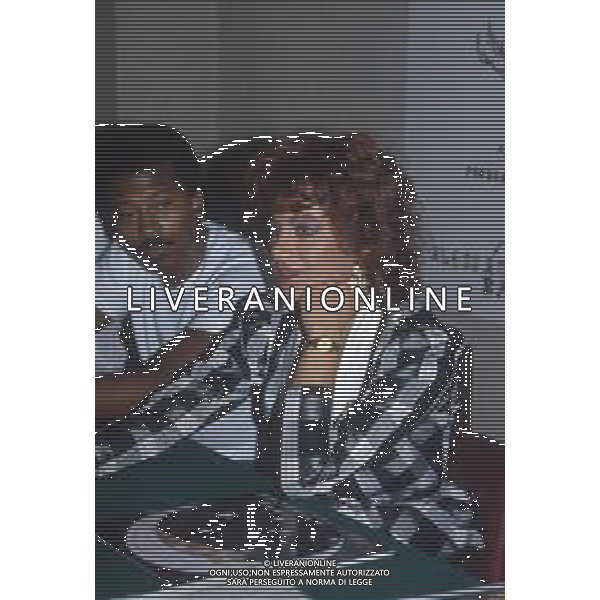DIAP-RETROSPETTIVA CARMEN RUSSO ATTRICE NELLA FOTO CARMEN RUSSO NELL\'ANNO 1985 AG ALDO LIVERANI SAS 