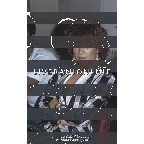 DIAP-RETROSPETTIVA CARMEN RUSSO ATTRICE NELLA FOTO CARMEN RUSSO NELL\'ANNO 1985 AG ALDO LIVERANI SAS 
