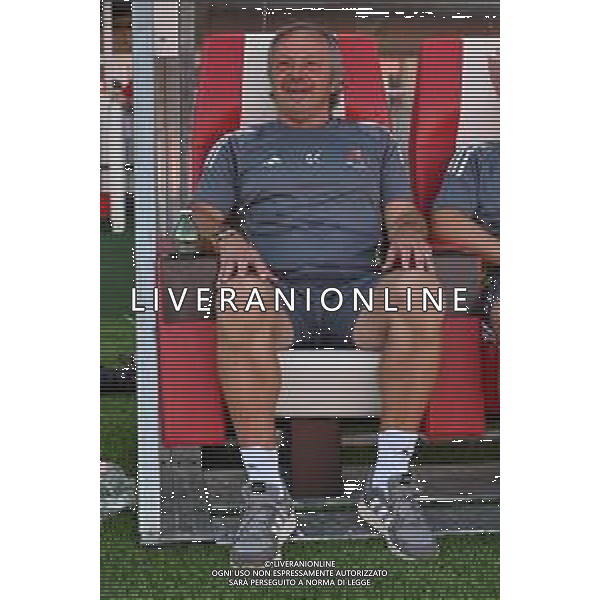 TVRG Monza vs Alcione nella foto Giovanni Cusatis allenatore Alcione Monza 29-07-2025 U-Power Stadium Amichevole precampionato foto Roberto Garavaglia/Agenzia Aldo Liverani sas