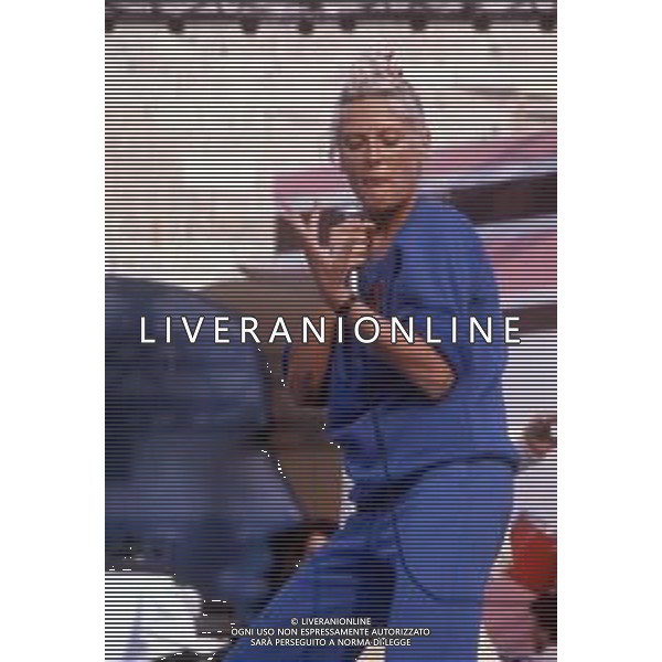 DIAP-RETROSPETTIVA DONATELLA RETTORE CANTANTE NELLA FOTO DONATELLA RETTORE NELL\'ANNO 1980 AL FESTIVALBAR A VERONA  AG ALDO LIVERANI SAS 
