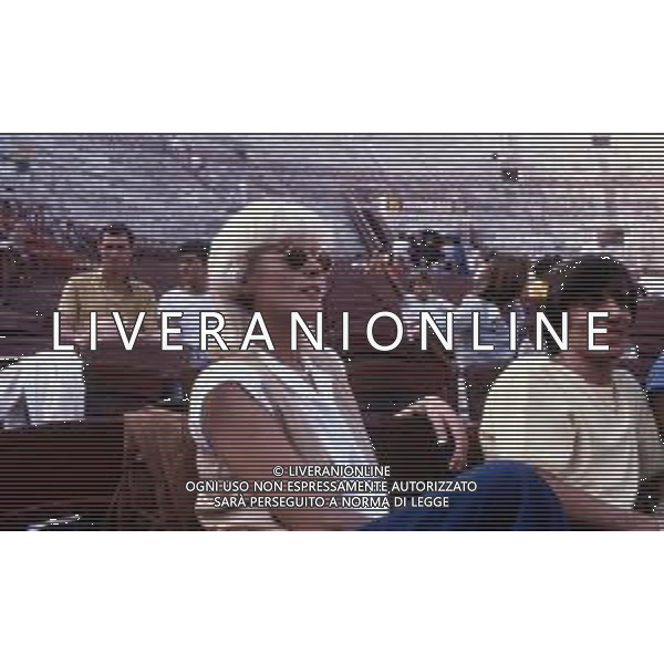 DIAP-RETROSPETTIVA DONATELLA RETTORE CANTANTE NELLA FOTO DONATELLA RETTORE NELL\'ANNO 1980 AL FESTIVALBAR A VERONA  AG ALDO LIVERANI SAS 
