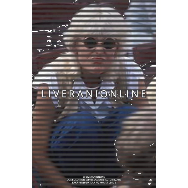 DIAP-RETROSPETTIVA DONATELLA RETTORE CANTANTE NELLA FOTO DONATELLA RETTORE NELL\'ANNO 1980 AL FESTIVALBAR A VERONA  AG ALDO LIVERANI SAS 
