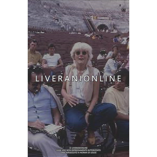 DIAP-RETROSPETTIVA DONATELLA RETTORE CANTANTE NELLA FOTO DONATELLA RETTORE NELL\'ANNO 1980 AL FESTIVALBAR A VERONA  AG ALDO LIVERANI SAS 
