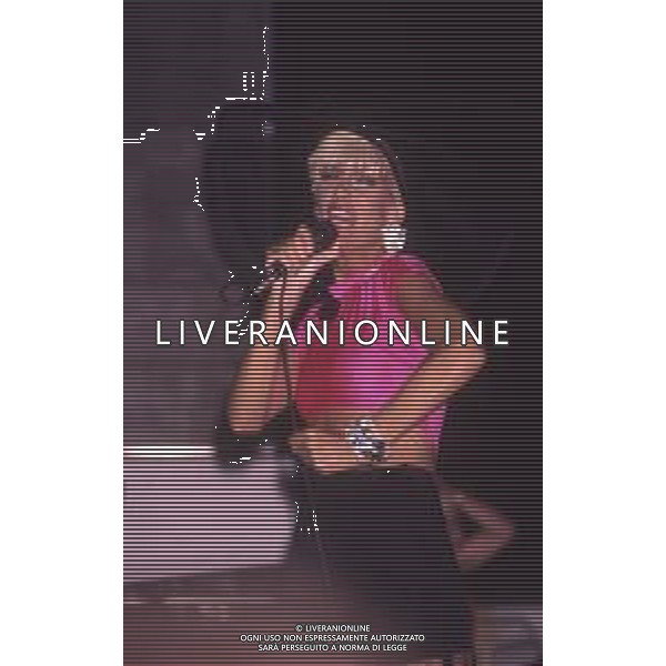 DIAP-RETROSPETTIVA DONATELLA RETTORE CANTANTE NELLA FOTO DONATELLA RETTORE NELL\'ANNO 1988 AG ALDO LIVERANI SAS