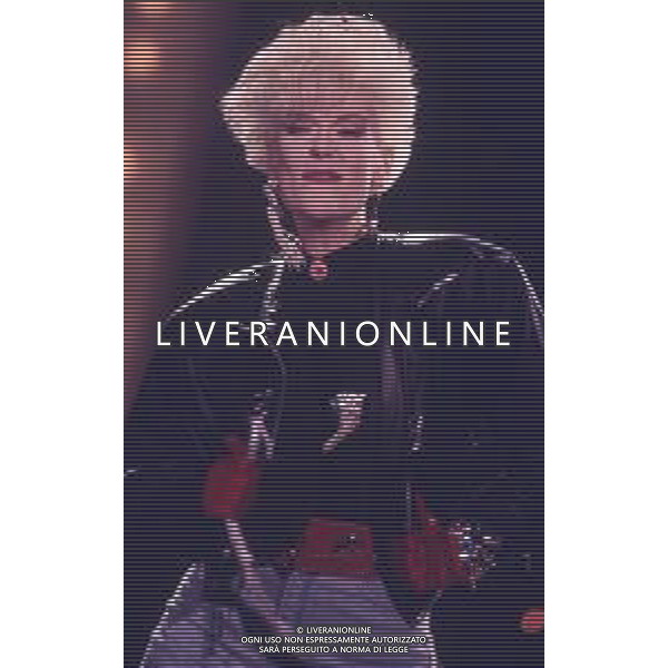 DIAP-RETROSPETTIVA DONATELLA RETTORE CANTANTE NELLA FOTO DONATELLA RETTORE NELL\'ANNO 1988 AG ALDO LIVERANI SAS