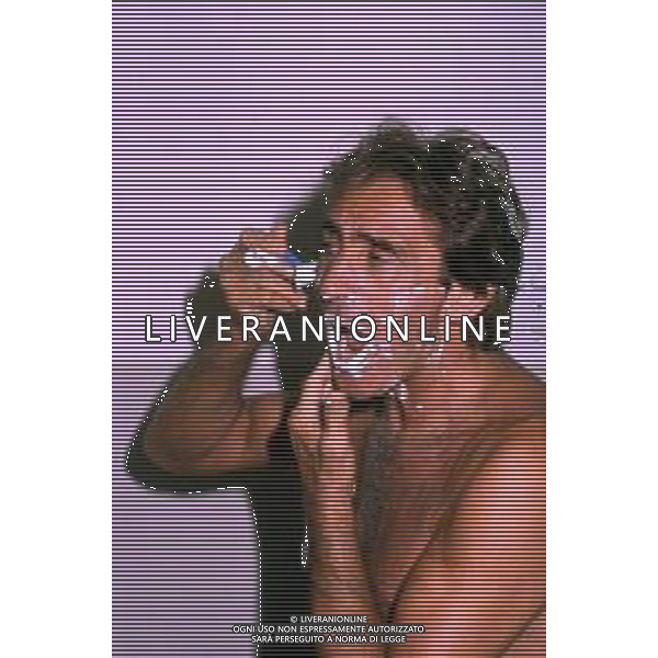 DIAP-RETROSPETTIVA WALTER CHIARI ATTORE NELLA FOTO WALTER CHIARI RICOVERATO NELL\' OSPEDALE DI CESENA NELL\'ANNO 1985 AG ALDO LIVERANI SAS