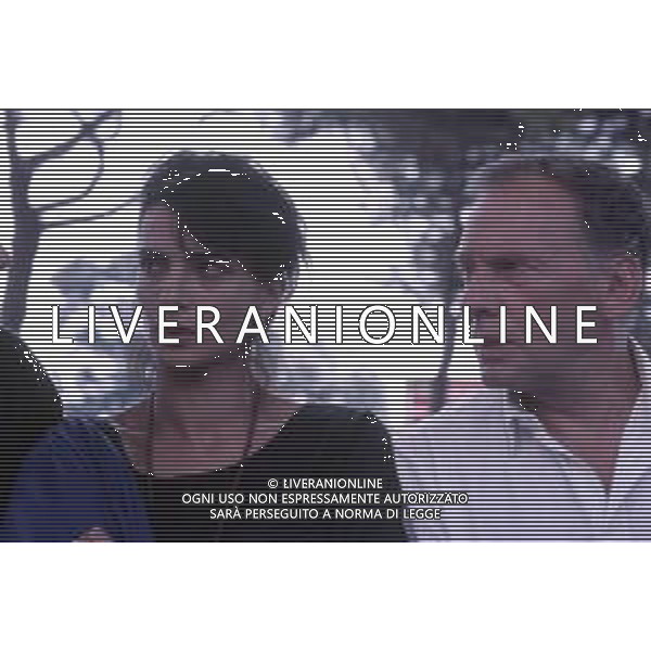 DIAP-RETROSPETTIVA LAURA MORANTE ATTRICE NELLA FOTO LAURA MORANTE A VENEZIA NELL\'ANNO 1987 CON JEAN LUIS TRINTIGNANT AG ALDO LIVERANI SAS