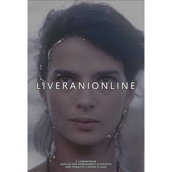 DIAP-RETROSPETTIVA LAURA MORANTE ATTRICE NELLA FOTO LAURA MORANTE A VENEZIA NELL\'ANNO 1987 AG ALDO LIVERANI SAS