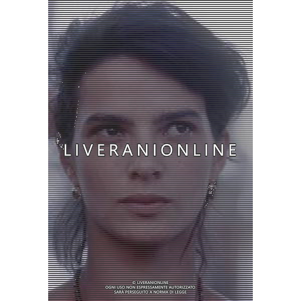 DIAP-RETROSPETTIVA LAURA MORANTE ATTRICE NELLA FOTO LAURA MORANTE A VENEZIA NELL\'ANNO 1987 AG ALDO LIVERANI SAS