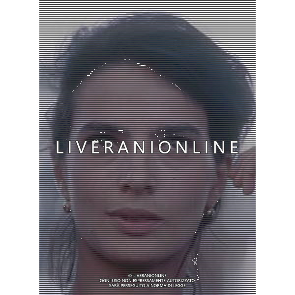 DIAP-RETROSPETTIVA LAURA MORANTE ATTRICE NELLA FOTO LAURA MORANTE A VENEZIA NELL\'ANNO 1987 AG ALDO LIVERANI SAS